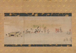 てぇ たぇ おｆ 住吉 住吉 物語 絵巻、 ァて １３ｔｈ 線つｒｙ。 作： Unbekannt