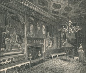 タペストリールーム、1886 作： Unbekannt