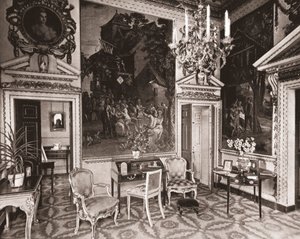 タペストリールーム、チズウィックハウス、ロンドン、1894。 作： Unbekannt