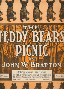 テディベアピクニック、1907年。 作： Unbekannt