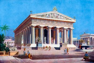 ポセイドン神殿、ペストゥムペスト、イタリア、1933-1934 作： Unbekannt