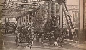一時的な橋、c1925、1935 作： Unbekannt