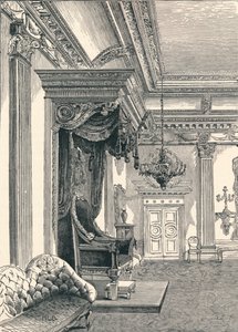 玉座の間ダブリン城、1896 作： Unbekannt