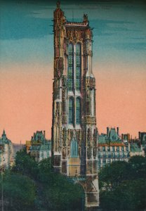 ツアーサンジャック、パリ、c1920 作： Unbekannt