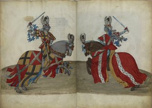 ルネダンジュのトーナメントブック、1447年頃