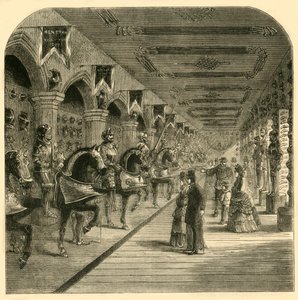タワーホースアーマリー、c1872。 作： Unbekannt