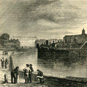 タワー堀、c1872。 作： Unbekannt