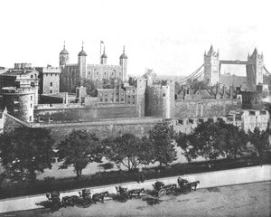 ロンドン塔、1894年。 作： Unbekannt