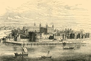 ロンドン塔、c1872。 作： Unbekannt