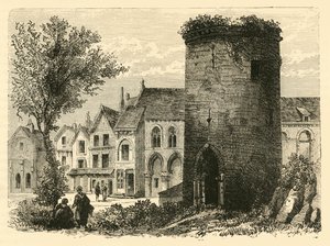 ランにあるルイドタワーの塔は1831年、1890年に破壊されました。 作： Unbekannt