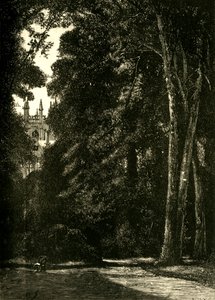 マートンの塔、庭園、1898年。 作： Unbekannt