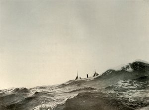 牽引汽船Koonya ...重海で、1908年、1909年 作： Unbekannt