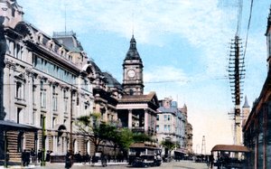 市庁舎の新しい拡張、オーストラリア、メルボルン、1912 作： Unbekannt