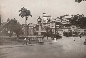 1914年にプラカダグロリアを通過するトラム 作： Unbekannt