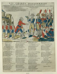 プレスバーグ条約、1805年 作： Unbekannt