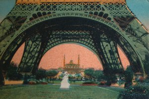エッフェル塔、パリ、c1920の下で見られるトロカデロ 作： Unbekannt