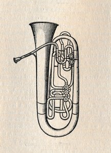 チューバ-コントラバスチューバ、1895年。 作： Unbekannt