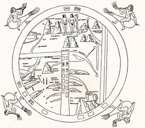 トリノ地図、8世紀、1912 作： Unbekannt