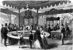 1867年のパリ国際展示会の米国部門 作： Unbekannt