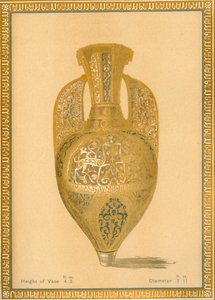 花瓶、1907。 作： Unbekannt