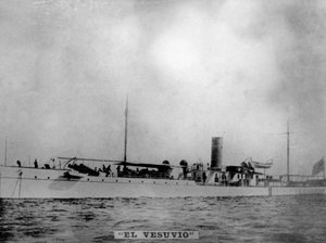 ヴェズビオ戦艦、1898年、1920年代 作： Unbekannt