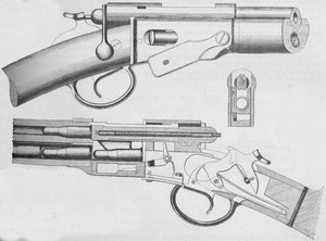 ベッターリマガジンライフル、1884 作： Unbekannt