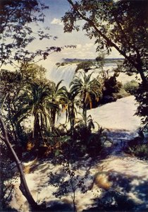 南ローデシアのビクトリア滝、c1948。 作： Unbekannt