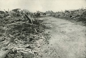 ---の村。 、1919年。 作： Unbekannt
