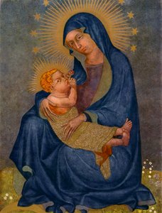 雨のヴィシェフラットマドンナ、c1360 1955 作： Unbekannt