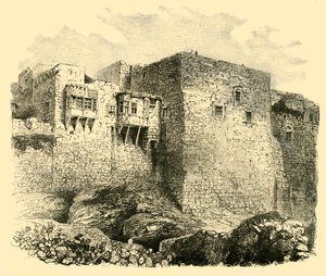 エルサレムの壁、1890年。 作： Unbekannt