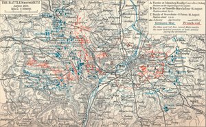 1870年から71年の戦争。プロイセンの参謀と他の情報源の計画から、1907 作： Unbekannt