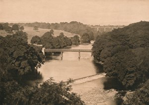 バーナード城の下の堰1902