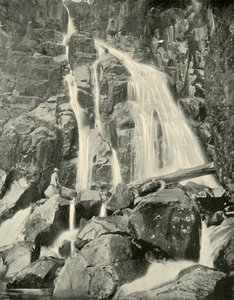 ウェリントン滝、ウェリントン山、1901年。 作： Unbekannt