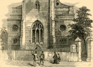 セントアンドリュースのウエストエンド、ゴシック様式のアーチ、c1872。 作： Unbekannt