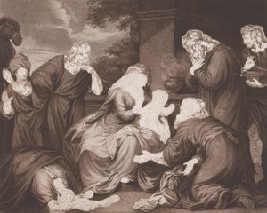 賢者の捧げ物、1788年。 作： Unbekannt