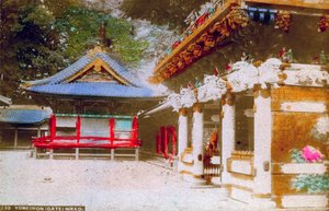 The Yomeimon Gate of Tosho-gu Shrine, Nikko, Japan 作： Unbekannt