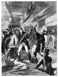 ケイトストリートの共謀者の逮捕、1820年c1895 作： Unbekannt