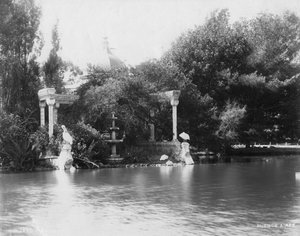 1927年、アルゼンチン、ブエノスアイレスのパレルモパークにある植物園 作： Unbekannt