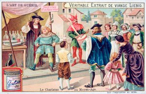 中世のシャーラタン、c1900 作： Unbekannt