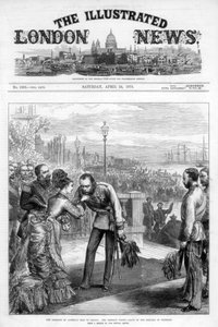 The Illustrated London Newsの表紙、1875年4月24日 作： Unbekannt