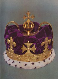 1729年、1953年にプリンスオブウェールズのために作られた王冠 作： Unbekannt