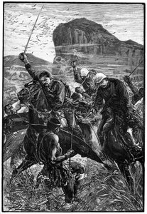 色のダッシュ、イサンドルワナの戦い、アングロズール戦争、1879年1月22日、1900