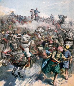 マルガッロ将軍の死、リフ戦争、モロッコ、1893 作： Unbekannt
