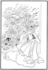 小瀬弘高の死、1886年 作： Unbekannt