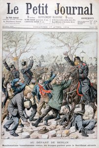 ベルリンからの出発、1904 作： Unbekannt
