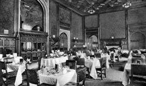 下院のダイニングルーム、ロンドン、1926-1927 作： Unbekannt