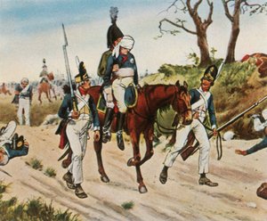 1806年10月14日、1936年のイェナアウレステッドの二重の戦い。 作： Unbekannt