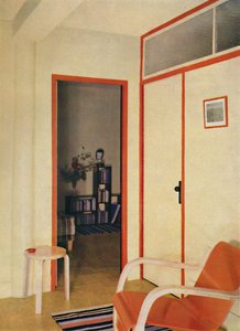 1936年にハイフィールドコートにあるドクターHJモドレイズフラットのエントランスホール 作： Unbekannt