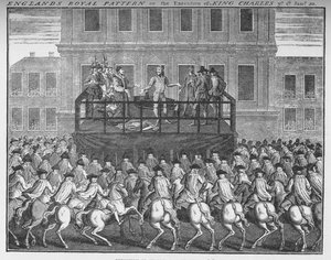 チャールズ1世の死刑、1649年1月30日、c1735 1903 作： Unbekannt