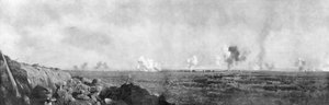 フランス、アイヌ周辺の第一線、第一次世界大戦、1914年、1926年 作： Unbekannt